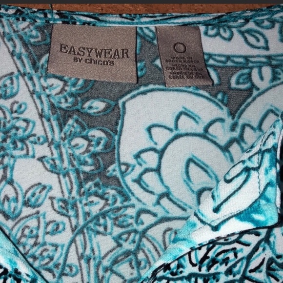 🦚CHICO’S EASY WEAR🦚ASYMMETRICAL TUNIC🦚 - Picture 5 of 7